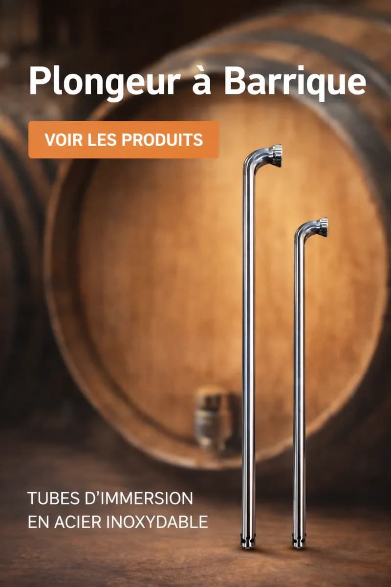 Cannes de remontage inox 1200mm