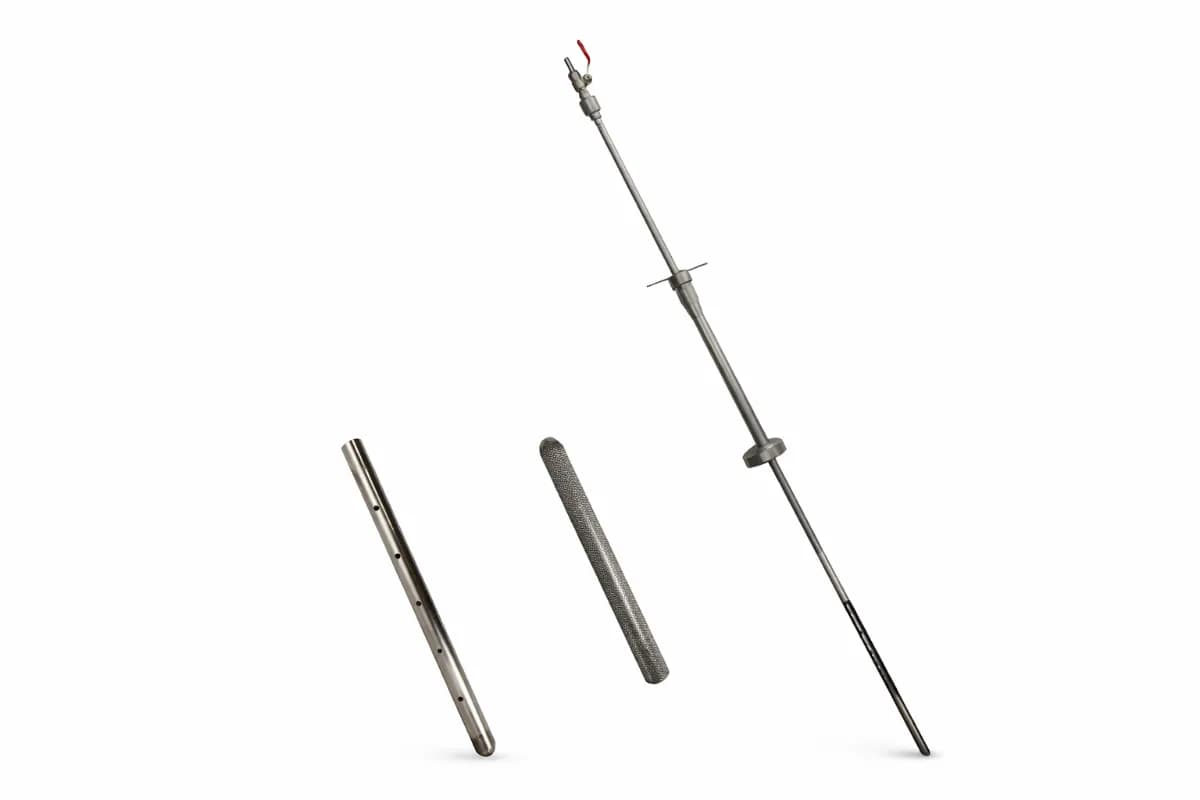 Canne d’injection de gaz / remontage par la vanne